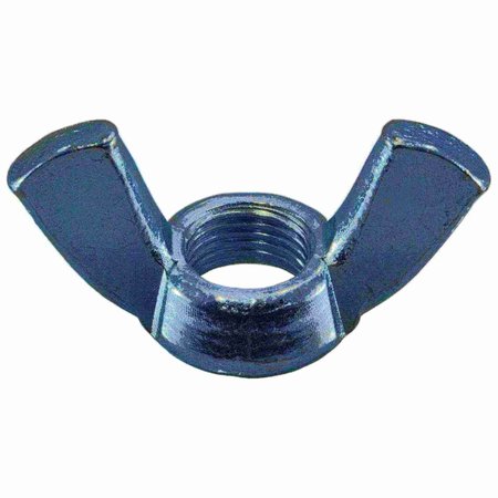 MIDWEST FASTENER Wing Nut, 1/2"-20, Steel, Zinc Plated, 5 PK 39926